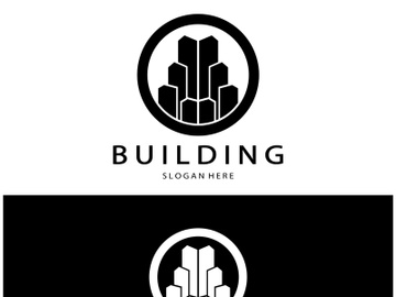 Building logo vector illustration design,Real Estate logo template, Logo symbol icon preview picture