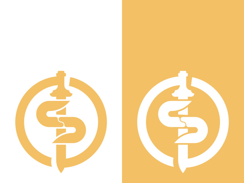 Business corporate S letter logo design vector