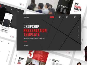 Dropship - PowerPoint Template preview picture