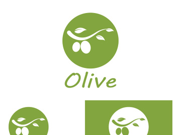 Olive fruit logo design. preview picture