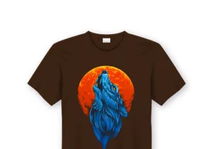 Blue Wolf shat Design