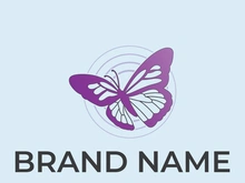 Butterfly logo design