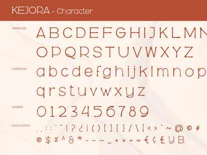 Kejora - Sans Serif