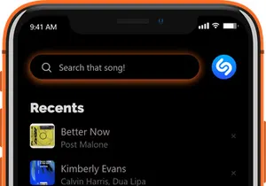 SoundCloud Dark Version - UI Kit