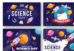13 National Science Day Illustration