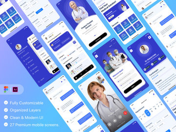 Doctors Appointment  App (IOS Templates) preview picture