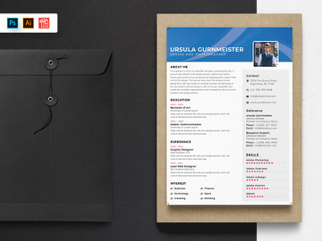 Resume CV Template-57 preview picture