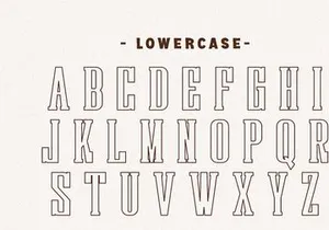 Capital Varsity - Condensed Slab Serif Font
