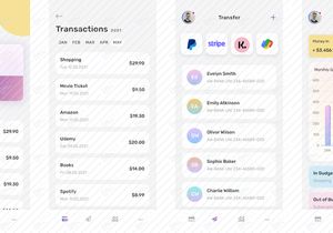 UI do Aplicativo de Banco