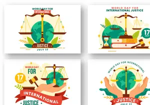 12 Day of Justice Illustration
