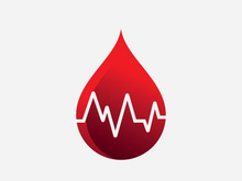 Blood donors icon , blood logo vector illustration