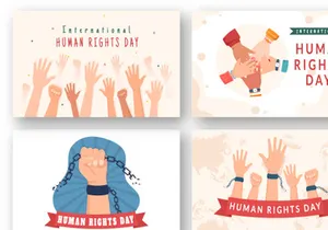 12 Human Rights Day Illustration