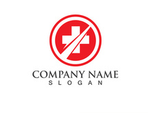 Cross Medical Logo template vector illustration