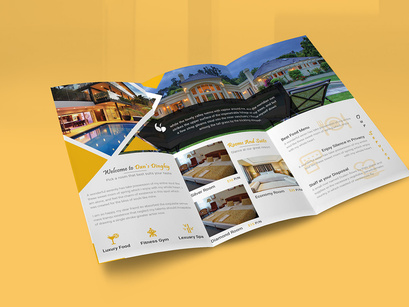 Hotel & Resort - Trifold Brochure