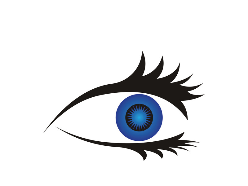 Branding Identity Corporate Eye Care vector logo design