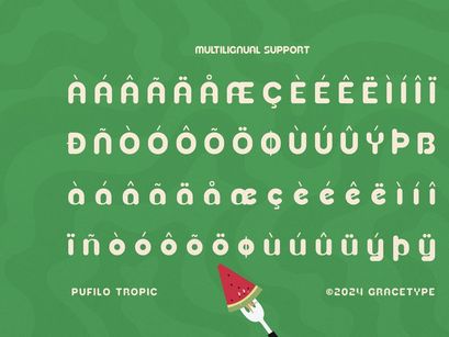 Pufilo Tropic | Rounded Playful Sans