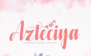 Azteciya - Handwritten Font