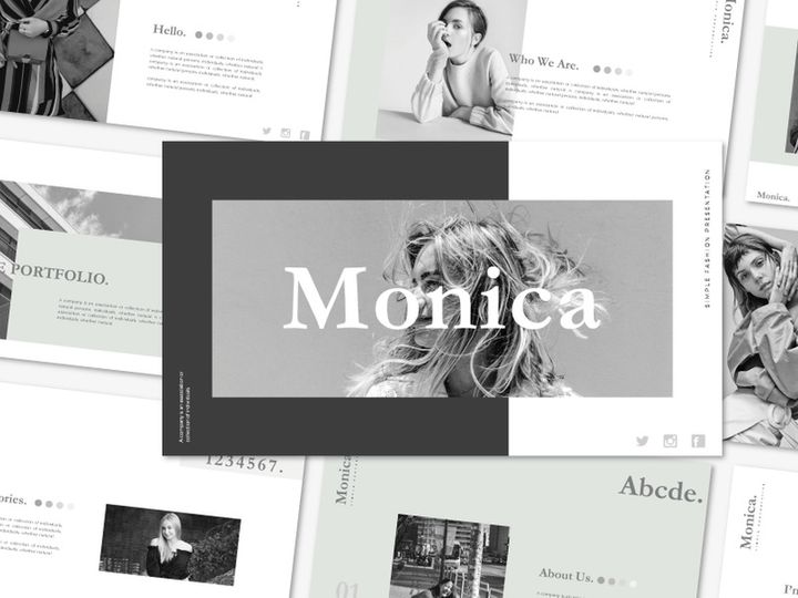 Monica - Google Slide