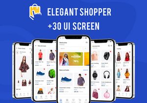 Elegant Shopper - Responsive Ecommerce Android Ui
