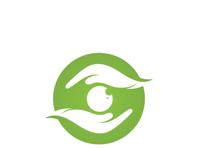 Eye vector logo design image template