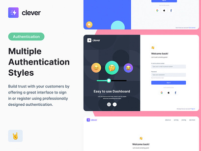 Clever Dashboard UI Kit