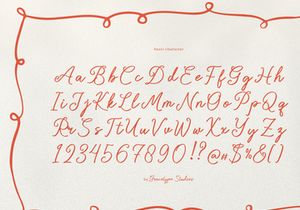 Whimsy Bittersweet | Handwritten Script
