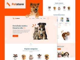 PetStore Website preview picture