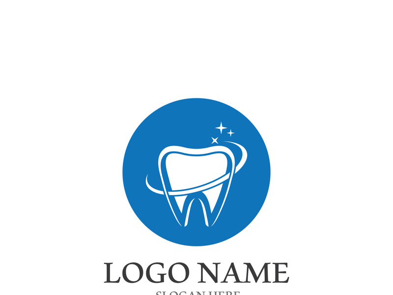 Dental logo template vector illustration icon design