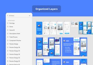 Hotel Booking App Design