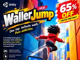 WallerJump  v1.0 - Most Trending Unity Games Sale - 65% OFF preview picture
