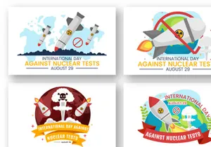 14 International Day Against Nuclear Tests Illustration