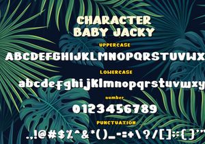Baby Jacky - Playful Display Font