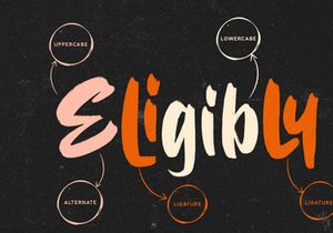 Eligibly - Display Font