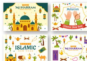 21 Happy Islamic New Year Illustration