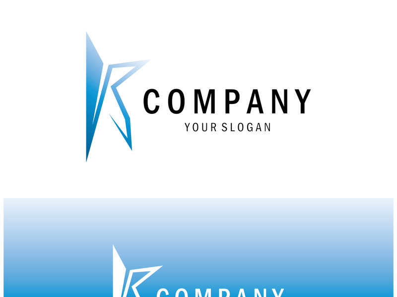 The letter K logo design is simple, elegant, modern, unique and luxurious. Logo for business cards, business, companies, fashion and brands, offices