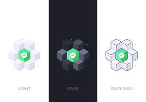Cryptocurrency Web Icons