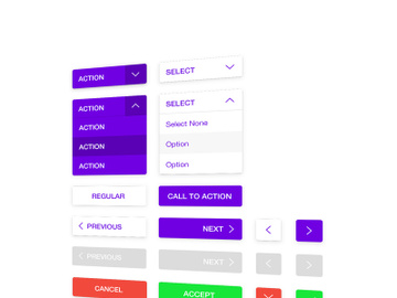 Web Buttons UI Kit preview picture