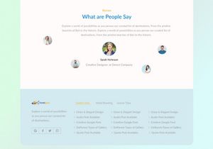 Travelgood - Travel Agency Website Landing Page Design
