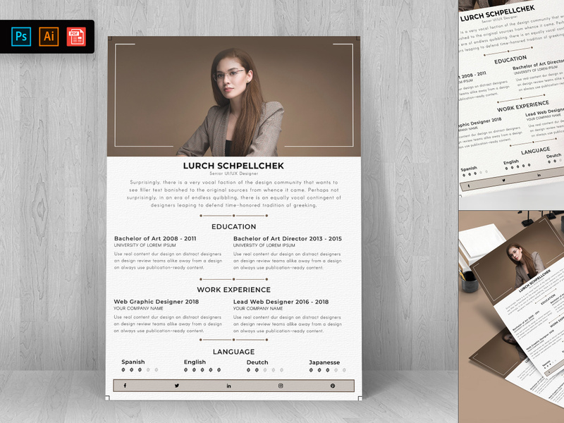 Resume CV Template-34