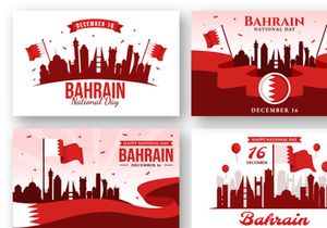 14 Bahrain National Day Illustration