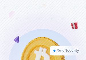 Cryptocurrency Wallet App Concept