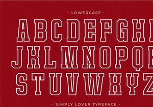 Simply Lover - Display Font