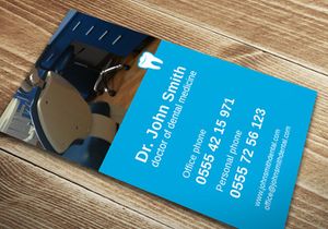 Dentist Business Card Template