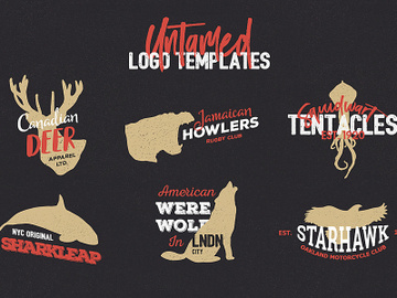 Untamed Logo Templates preview picture