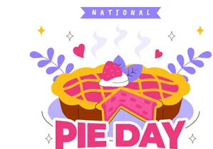 11 National Pie Day Illustration