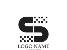 Business corporate S letter logo design vector