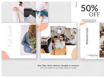 HANNA Instagram Pack | PSD