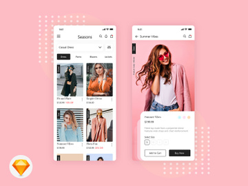 Shopping App UI Kit preview picture