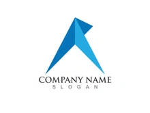 A letter logo initial name