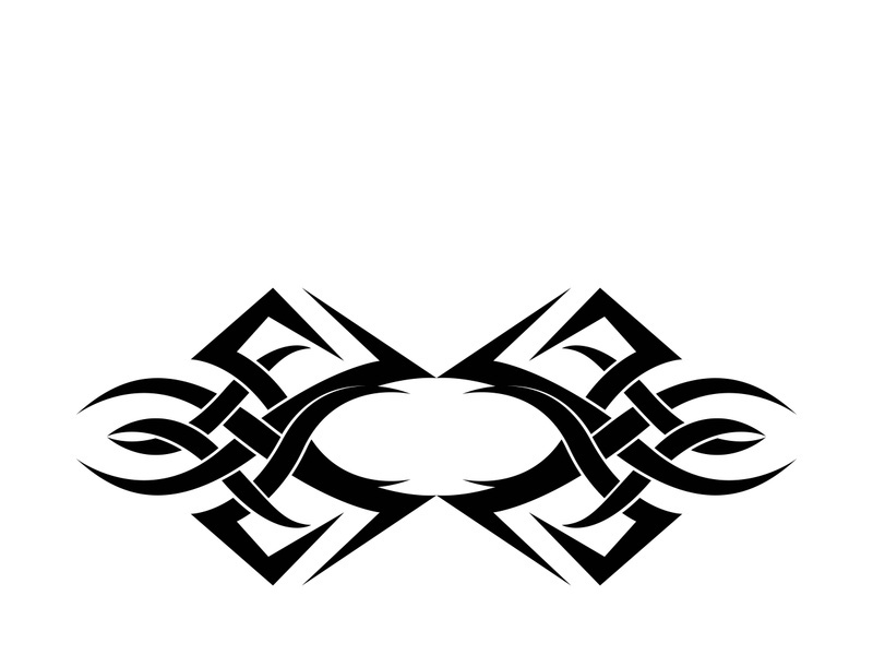 Tribal tattoos. Art tribal tattoo. Vector sketch of a tattoo. Idea for design
